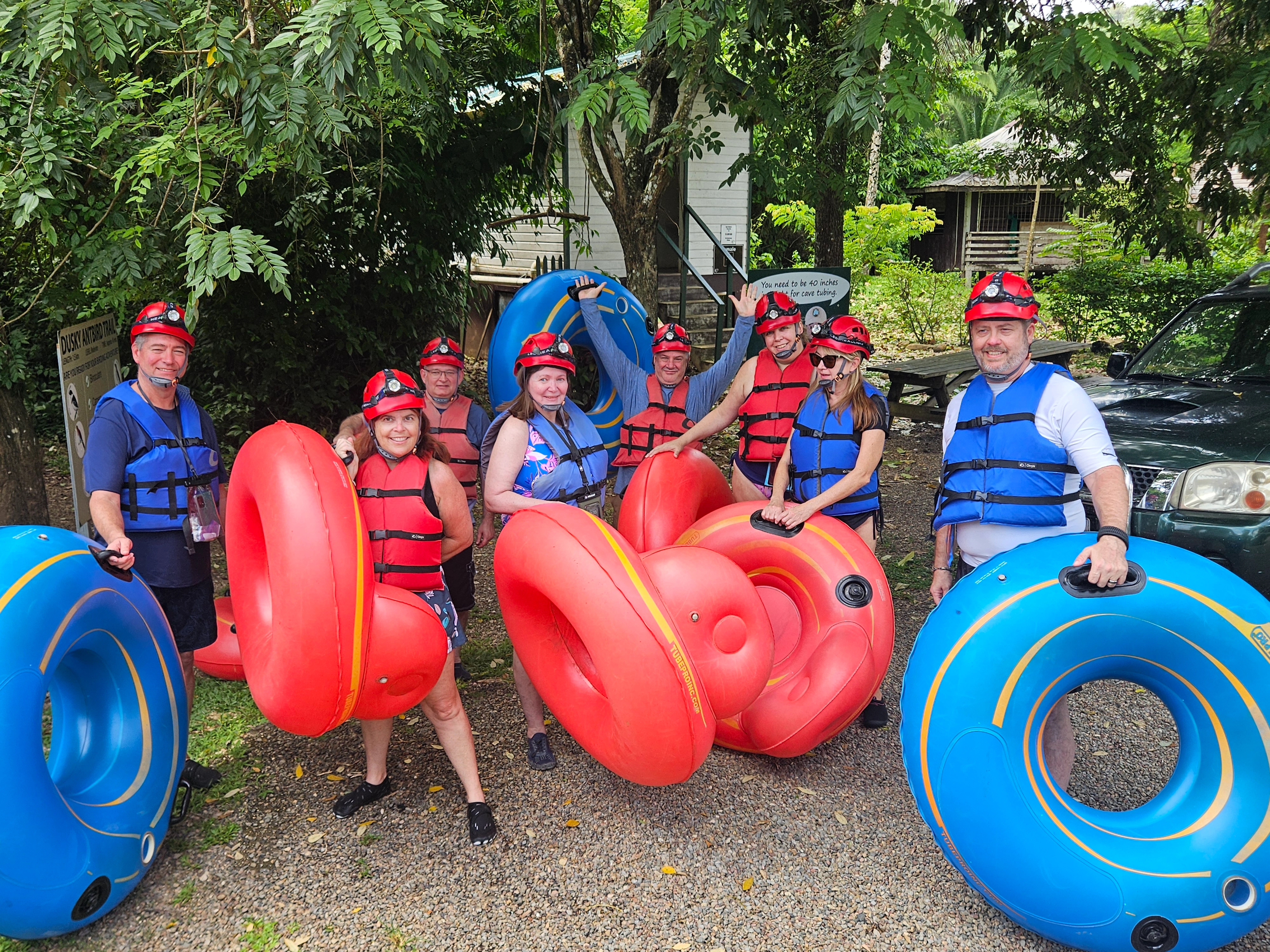Cave tubing adventure in Belize